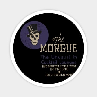 Retro Vintage the Morgue Tiki Bar Magnet